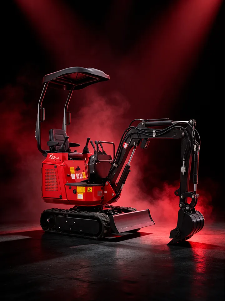 Mini escavadeira PLX X10 Plus